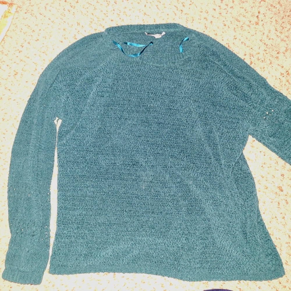 KNOX ROSE small women's sweater green